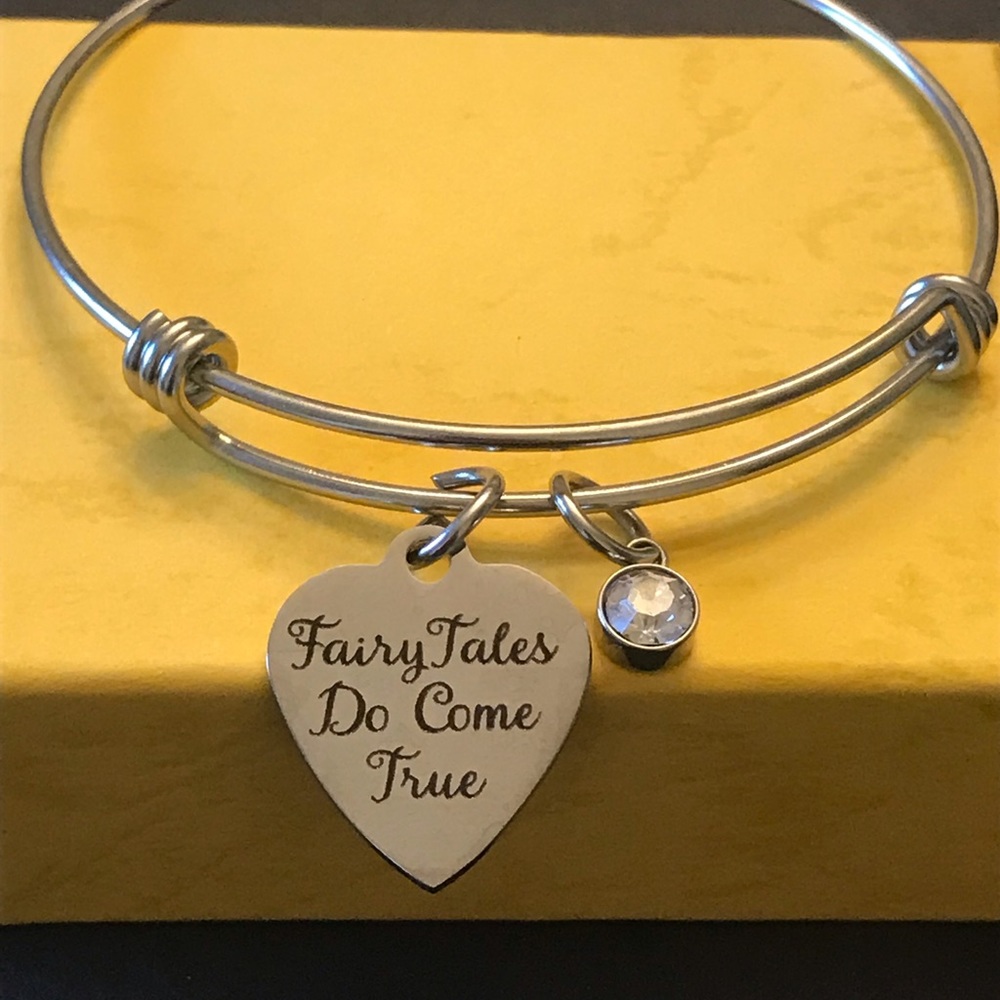 Stainless Steel Charm Bracelet